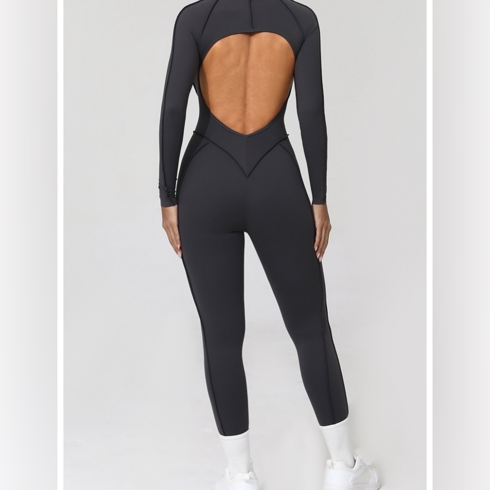 Full-Length Zip-Up Jumpsuit - Picture 5 of 5